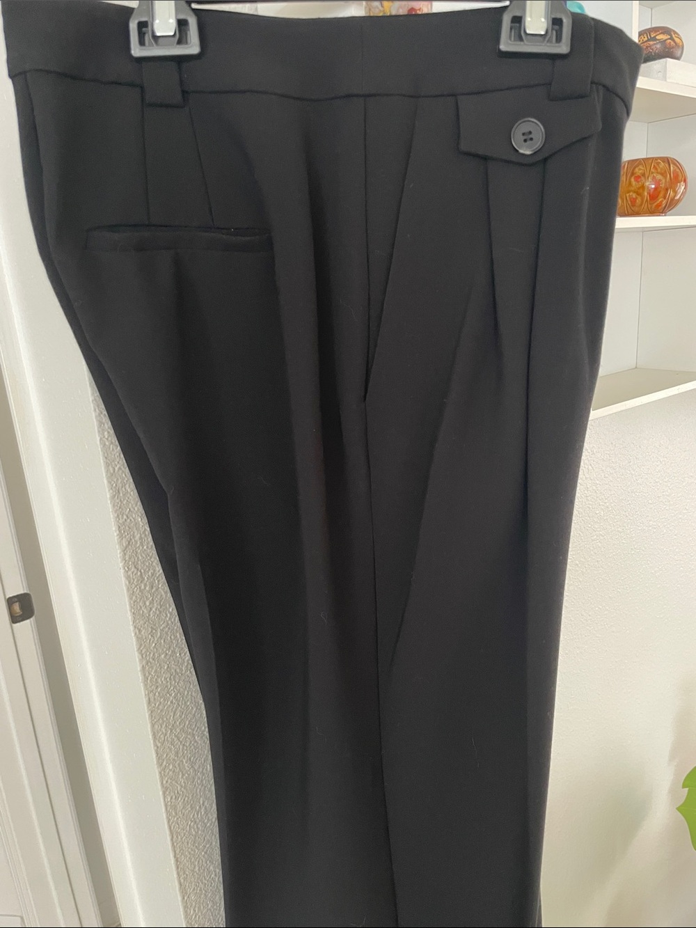 1. State Black Women’s Dress Pants - Tailored Style